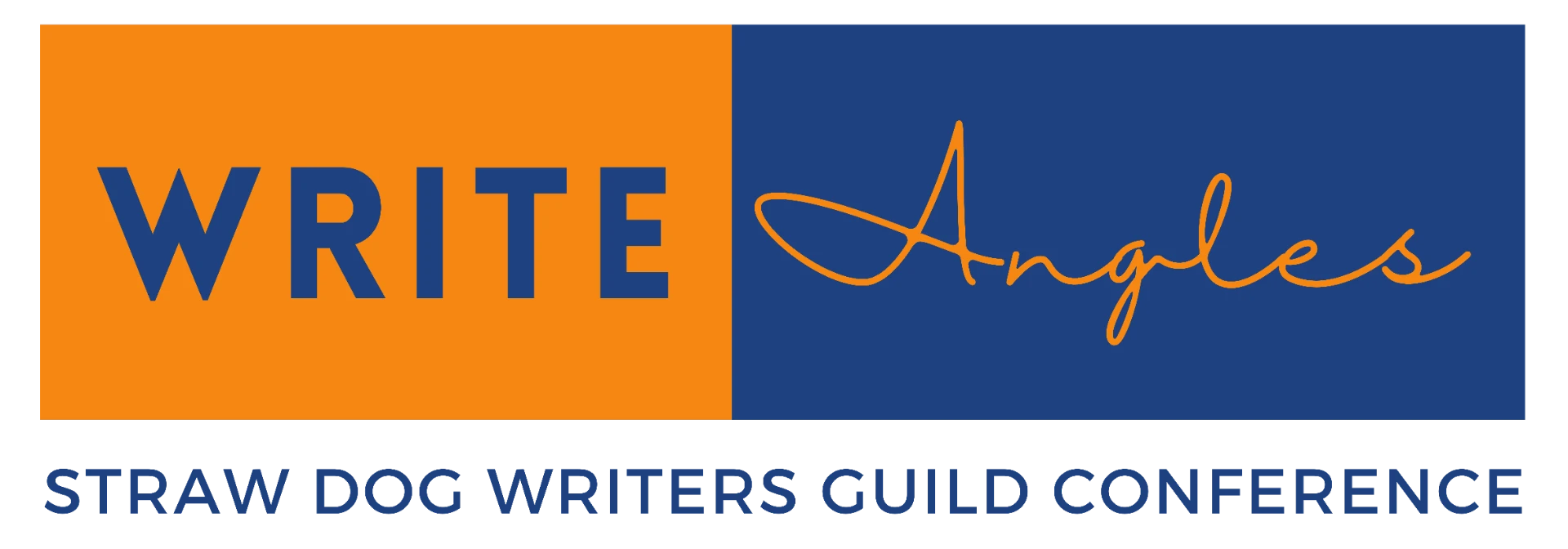 Write Angles Conference logo — Straw Dog Writers Guild Conference